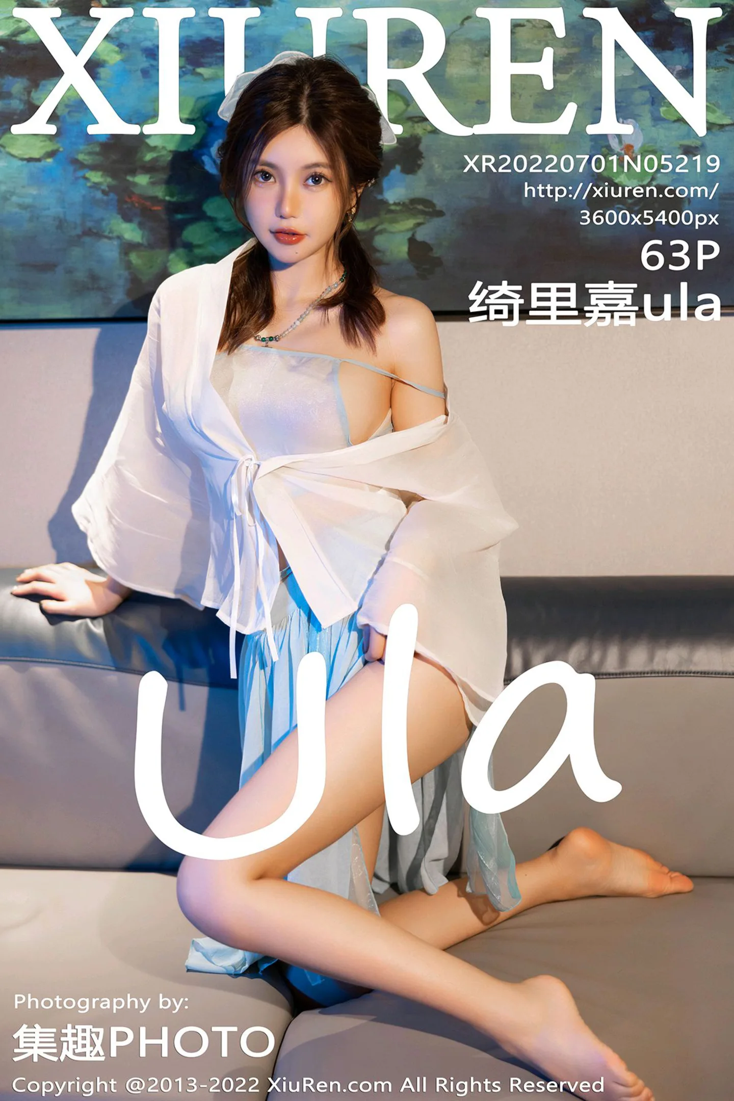 [XiuRen秀人网]No.5219_女神绮里嘉ula海南心愿旅拍白色轻透古装肚兜秀完美身材诱惑写真62P-秀人网 - XiuRen.Space